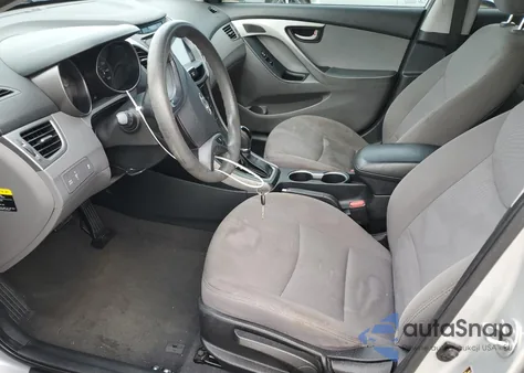 2016 Hyundai Elantra Se из США, поврежденный, VIN 5NPDH4AE2GH752436